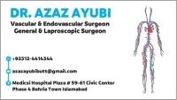 Dr Azaz Ayubi Vascular clinic